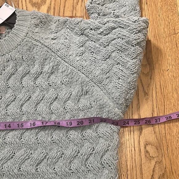 PHILOSOPHY WINTER MINT‎ KNIT WARM FLUFFY SWEATER SIZE S/P - Picture 6 of 6